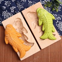  Noodle fish mold defective pasta mold three-dimensional large carp noodle fish moon fish production(February 28