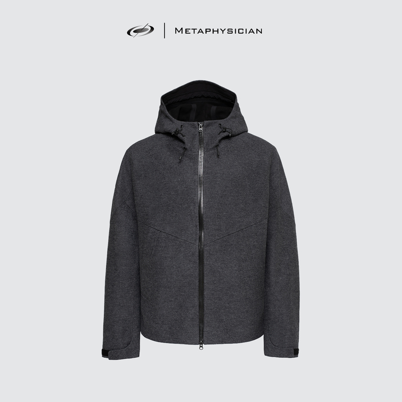 Fully Functional Meta Wool-Nylon Blend Arc Same-Origin Fabric Waterproof Fully Taped Deconstructed Softshell Jacket Fully Functional Meta Wool-Nylon Blend Arc Same-Origin Fabric Waterproof Fully Taped Deconstructed Softshell Jacket