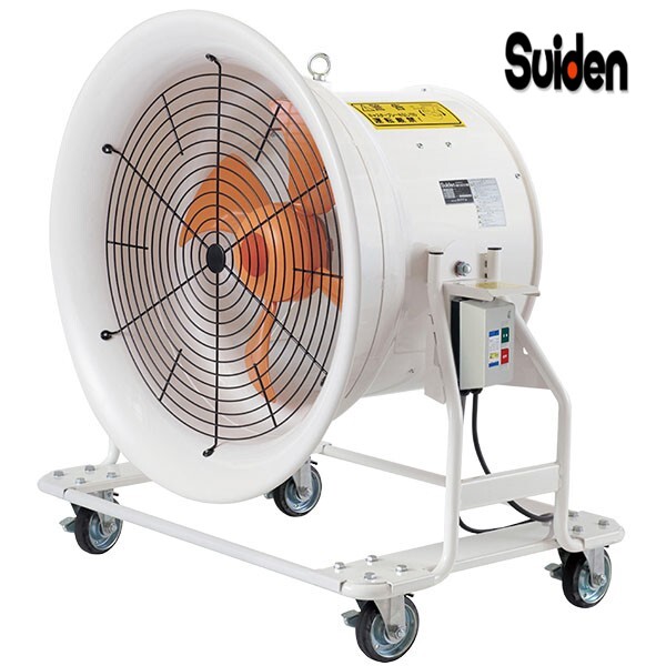 日本SUIDEN/瑞电大型送风机三相380V适用大型工厂隧道体育馆循环