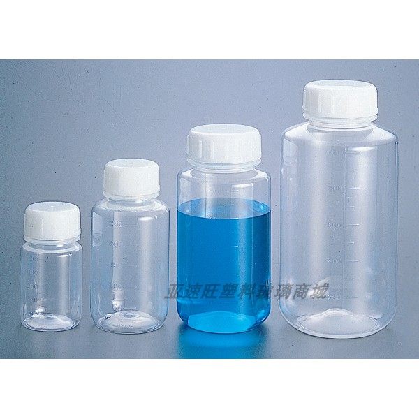 NIKKO亚速旺氟化透明PP塑料瓶带刻度100ml250ml500ml1000ml2000ml