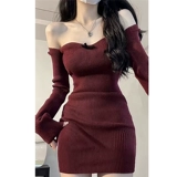 Сексуальное летнее платье, осеннее, с акцентом на бедрах