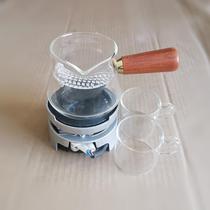 Gansu pot tea heat-resistant glass tea brewing tea pot tea set full set electric stove electric ceramic stove electric tea making