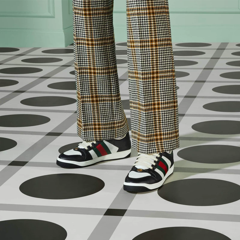 [Star Style] Gucci Gucci Mac80 серия мужские спортивные туфли