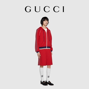 [新品]GUCCI古驰520特别系列GG针织提花短裤