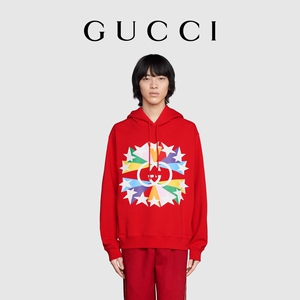 [新品]GUCCI古驰520特别系列星爆印花棉质卫衣