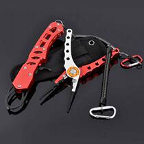 (factory direct) new 304 stainless steel fish control device fish gripper hook hook device Luya clamp fishing tool