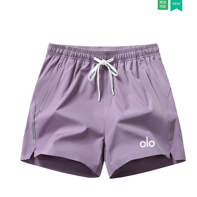 Sports Shorts for Men and Women with Slits, Summer Ice Silk Casual Elastic Three-Quarter Pants, Quick-Drying Shorts for Fitness Training Sports Shorts for Men and Women with Slits, Summer Ice Silk Casual Elastic Three-Quarter Pants, Quick-Drying Shorts for Fitness Training