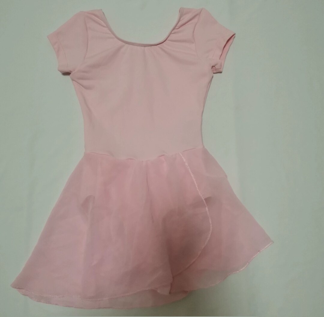 Детский спортивный костюм 澳洲品牌bloch外贸尾单女童短袖练功服芭蕾舞蹈服速干面料 Melissabow