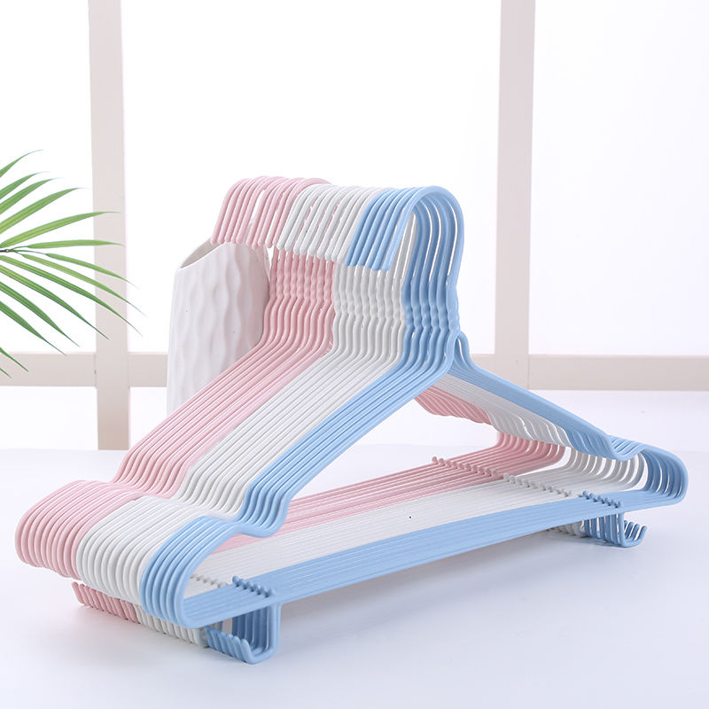 10-50 adult hangers bold household seamless children's hanger clothes hanger clothes hanger clothes hanger