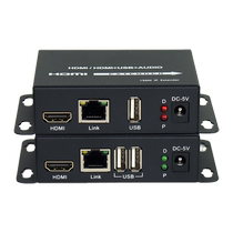 Tuxuan high-definition HDMI network cable extender turn RJ45 port amplification transmitter 120 m network optical transmitter and receiver switch a pair of multi hdmi video conference extender