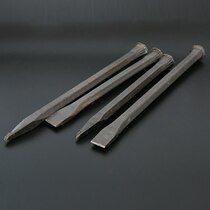 Masonry chisel chisel fitter chisel steel special flat head stone splitter steel chisel chisel iron chisel tool combined chisel