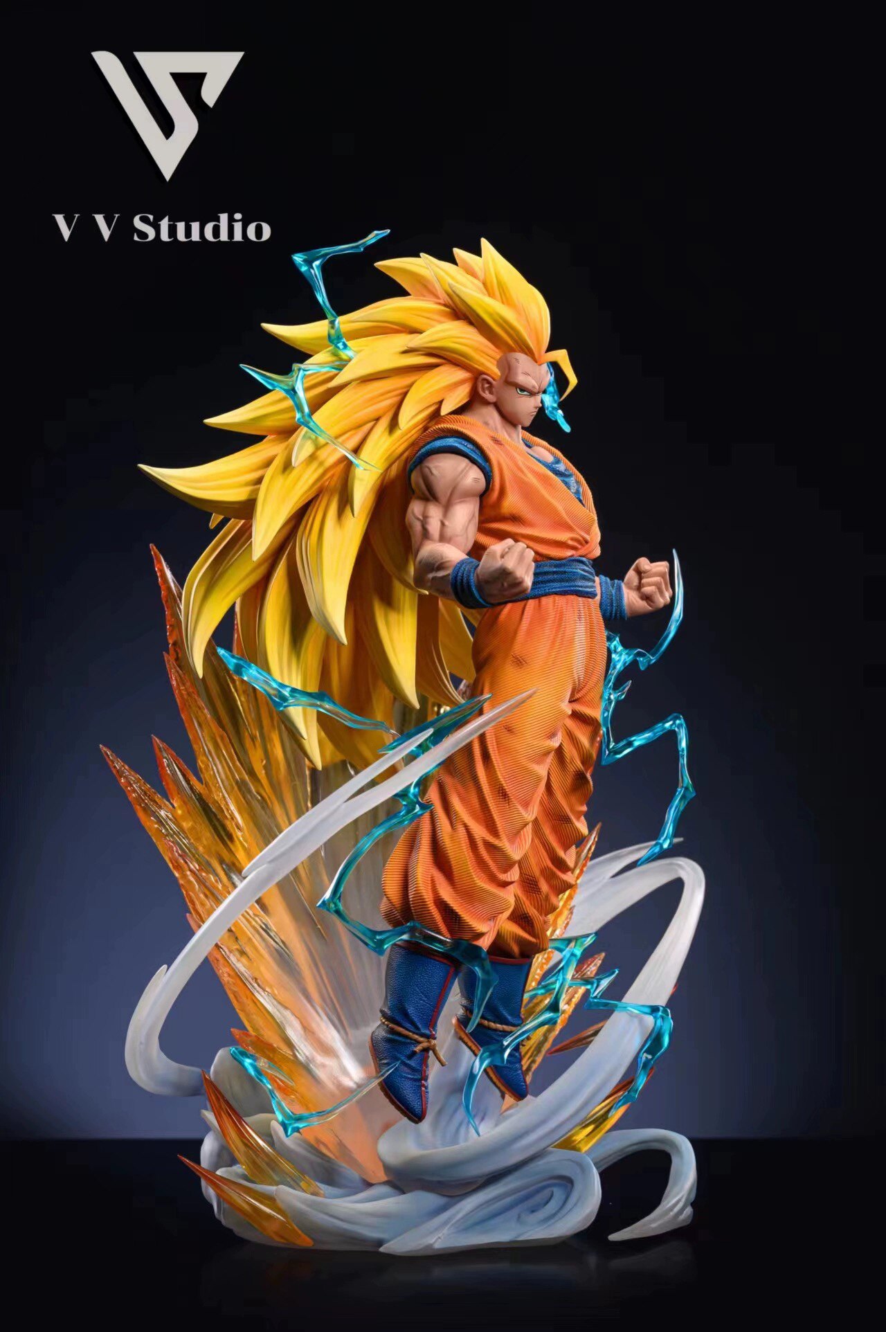 VV Studio 1/6 Dragon Ball Son Goku Super Saiyan 3 Resin Statue