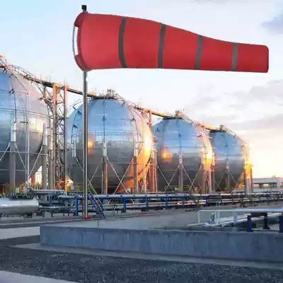 Outside the site firm fluorescent reflective wind bag luminous wind vane weather vane weather vane wind vane wind turbine Catcher wind Net