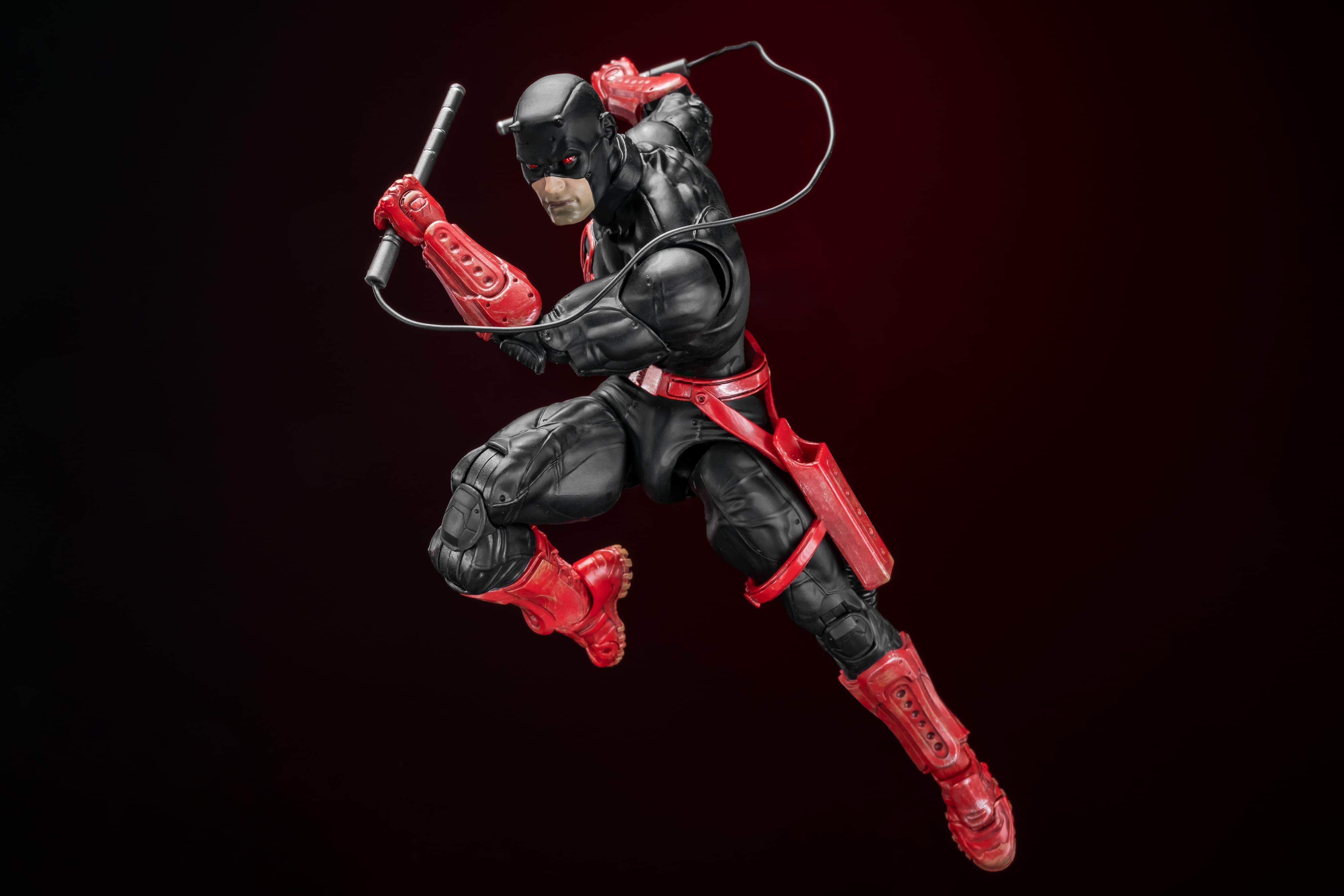 2025NEW FLEFTOYS 1/10 Daredevil Matt Murdock Action Figure Black