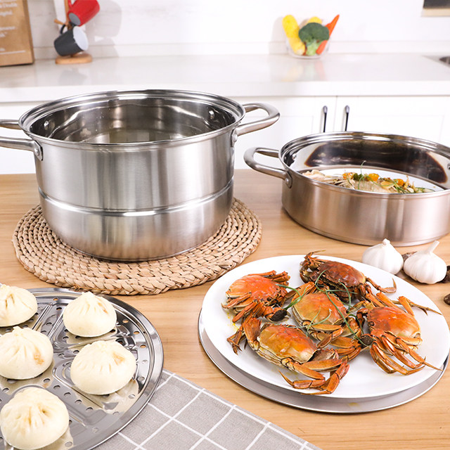 KBH 康巴赫 304不锈钢三层蒸锅 28cm 天猫优惠券折后￥139包邮（￥279-140）