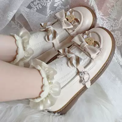 Spring lace socks middle tube Japanese cute lolita mesh jk uniform female lace girl ins tide socks