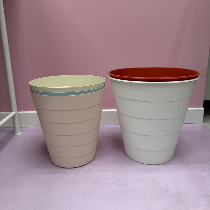 Fennis Trash Can for Home Use in Living Room, Kitchen, Bedroom, Large Capacity, Bathroom Bin, Office, Dormitory, Lidless Wastebasket Fennis Trash Can for Home Use in Living Room, Kitchen, Bedroom, Large Capacity, Bathroom Bin, Office, Dormitory, Lidless Wastebasket