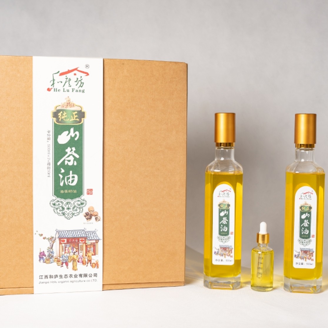 井江江西有机小果野山茶油1L玻璃瓶好在哪？物理压榨更适合2026家庭餐桌吗？