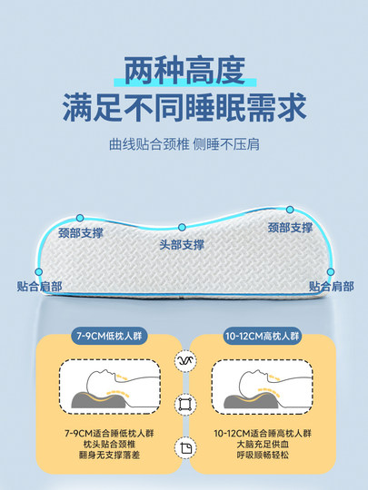 猫人双人乳胶长枕头情侣枕橡胶长款颈椎夫妻一体枕芯1.5米1.8m1.2