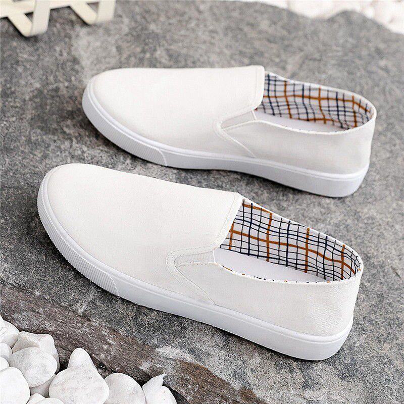 Long standing not tired work shoes nurse flat non-slip casual shoes light and comfortable small white shoes soft bottom old Beijing cloth shoes