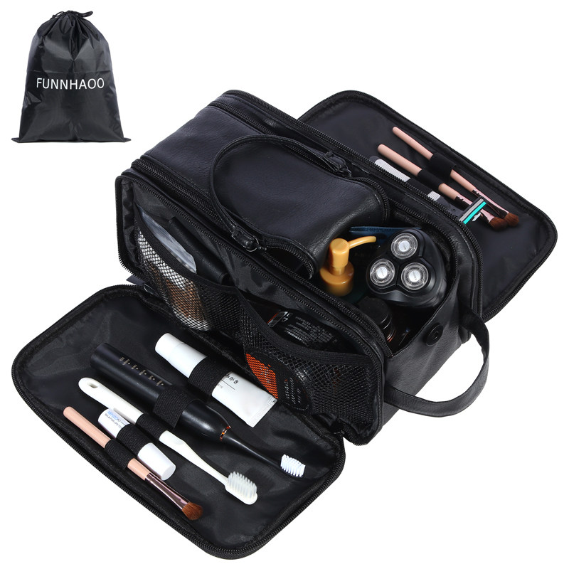Travel wash bag men's high-end 2022 new dry and wet separation waterproof business trip large-capacity storage bag men