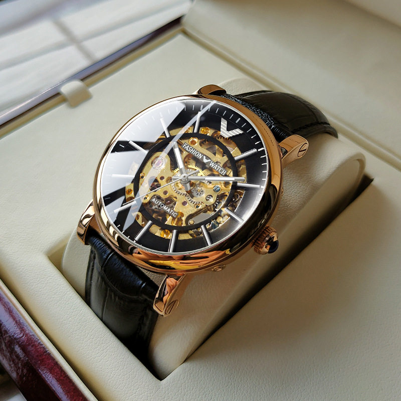 New designer men's multifunctional watches Full automatic hollowed-out mechanical watch Pivot Waterproof Upscale Men's Watches