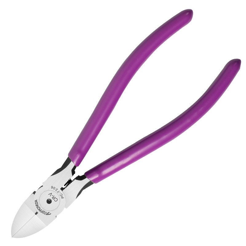 Tutor Sharp Spout Pliers Slim precision diagonal mouth Pliers Cut Pliers Electronic Bias Pliers Chrome Vanadium Steel can cut steel wire