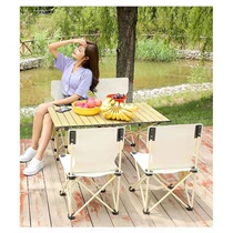 Small stool folded outdoor chair light portable camping small Maza art student backbench writing chair