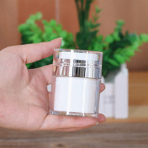 Isolated Face Cream By Press Vacuum Split Bottle Cosmetics Wash Face Milk Small Sample Lotion Cream Eye Cream Air Space Loading Tank