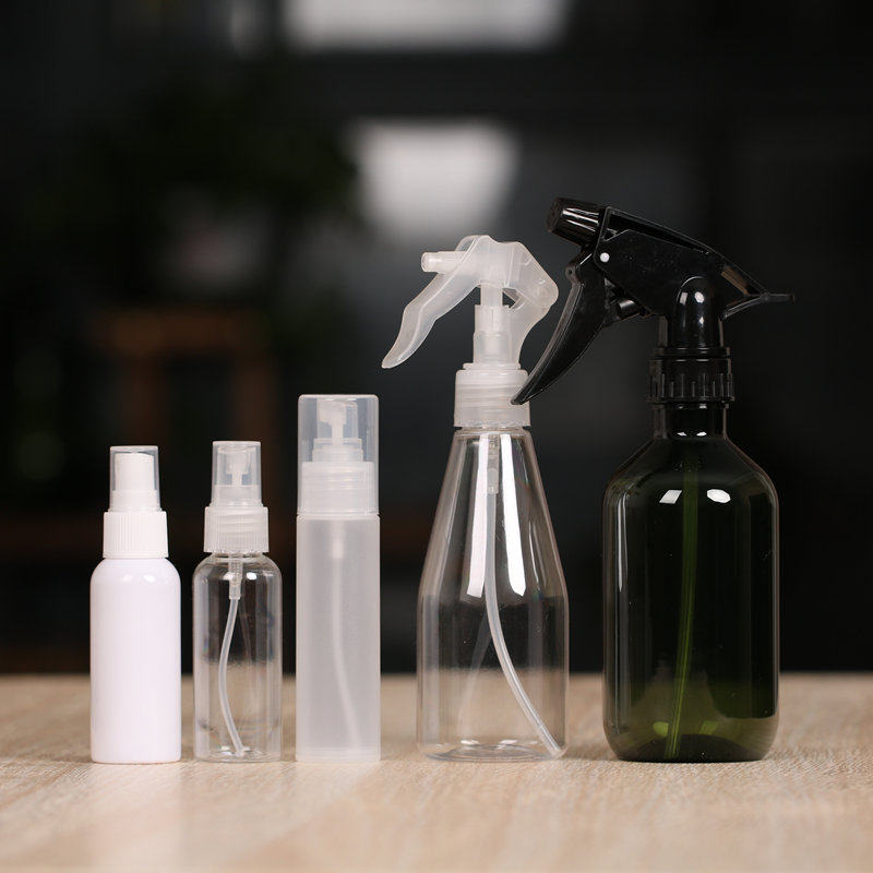 Alcohol Disinfectant Plastic Spray Bottle Portable Fine Mist Spray Jug Travel Makeup Moisturizing Spray Bottle Try Bag Space Division Bottling
