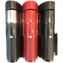 Wall-mounted hotel room flashlight plastic chrome head hotel room fire emergency light doctors flashlight