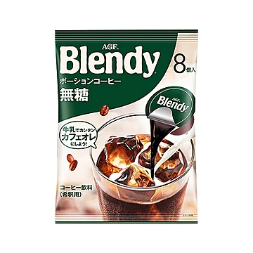 日本进口AGF浓缩咖啡美式胶囊速溶黑咖啡