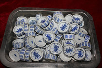 Cricket bowl Cricket pot Shouzi thick edge pool sink water tank Water bowl water butterfly water bowl Water basin