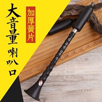 Bawu vertical blow professional large volume Bawu musical instrument G F tune single wind instrument