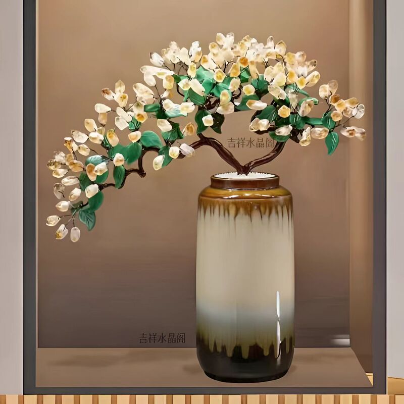 Citrine Money Tree, Amethyst Fortune Tree Ornament, Living Room Entrance, Wine Cabinet, Store Opening, Wealth-Attracting Home Decoration, Gift Giving Citrine Money Tree, Amethyst Fortune Tree Ornament, Living Room Entrance, Wine Cabinet, Store Opening, Wealth-Attracting Home Decoration, Gift Giving