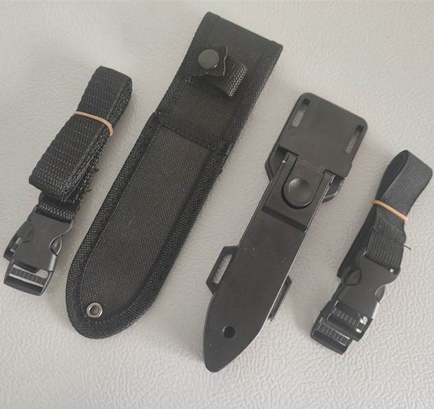 Cold Trooper Army Straight Knife Pants High Hardness Tactical Carry-on Short Knife Sleeve Melon Fruit Knife Fruit Cutter Universal Hung Waist Knife Sheath