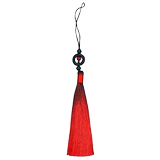 Браслет с одной бусиной ручной работы с кисточками, подвеска, ципао, градиент, китайский стиль