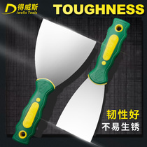 Deweiss Stainless Steel Thickened Oil Ash Knife Shovel Knife Clean Putty Knife Batch Knife knife Sluster Knife scraper Furnishing Engineering Knife