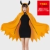 Halloween trẻ em người lớn cosplay nam và nữ áo choàng sừng quỷ mũi mũi trình diễn trang phục halloween kinh dị Trang phục haloween