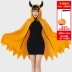 Halloween trẻ em người lớn cosplay nam và nữ áo choàng sừng quỷ mũi mũi trình diễn trang phục halloween kinh dị Trang phục haloween