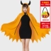 Halloween trẻ em người lớn cosplay nam và nữ áo choàng sừng quỷ mũi mũi trình diễn trang phục halloween kinh dị Trang phục haloween