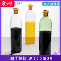 ICHENDORF light series Contrast glass water bottle vase ins wind household simple style cold water jug