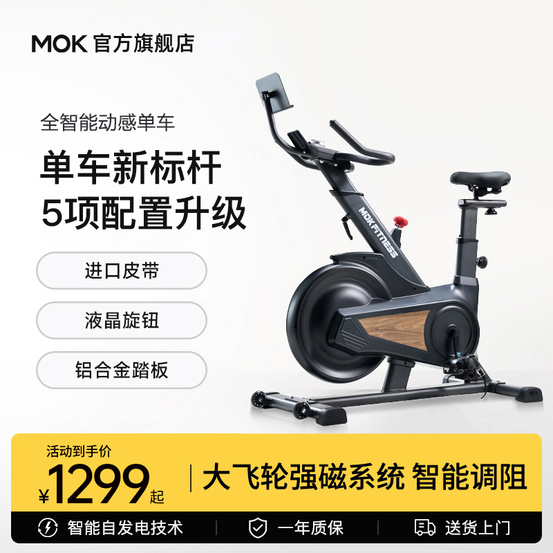 MOK S10 スマートダイナミックバイク 家庭用 減量 エクササイズ フィットネス機器 小型 屋内専用 静音