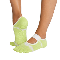 Toesox yoga socks Pilates socks dance socks anti-slip particles five-toe socks anti-slip socks Mia 24-year new style