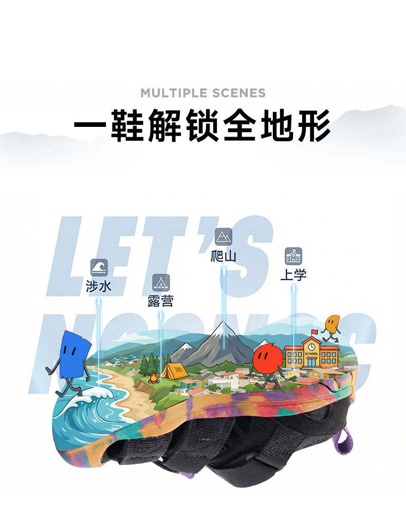 【NOC成人线】溯溪鞋男女款户外运动包头涉水鞋凉鞋防滑快干夏季 — 6