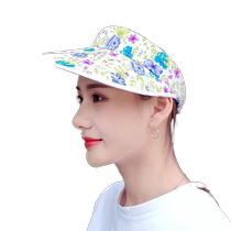 Summer shading design of the tide roof cap girl feels the cycle with duck shade shade flower solar cap gas