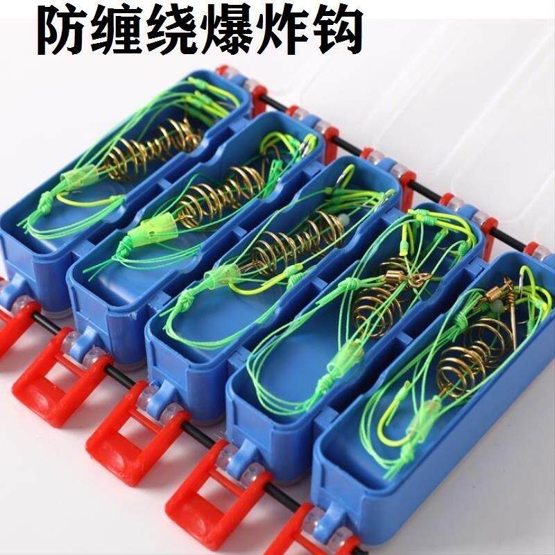 Yi exploded hook fishing group water monster hook cage hook hook hook cage cage cage hook cage cage cage snug hook cage Ni thicken wear winding