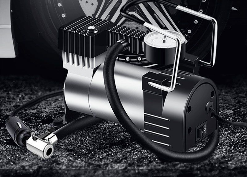 Portable car air pump car air pump car 12V car tire emergency pump air pump