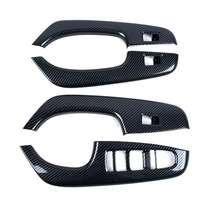 Suitable for 23 models of Seal DMI inner armrest modification accessories carbon fiber pattern glass lift switch button decorative sticker