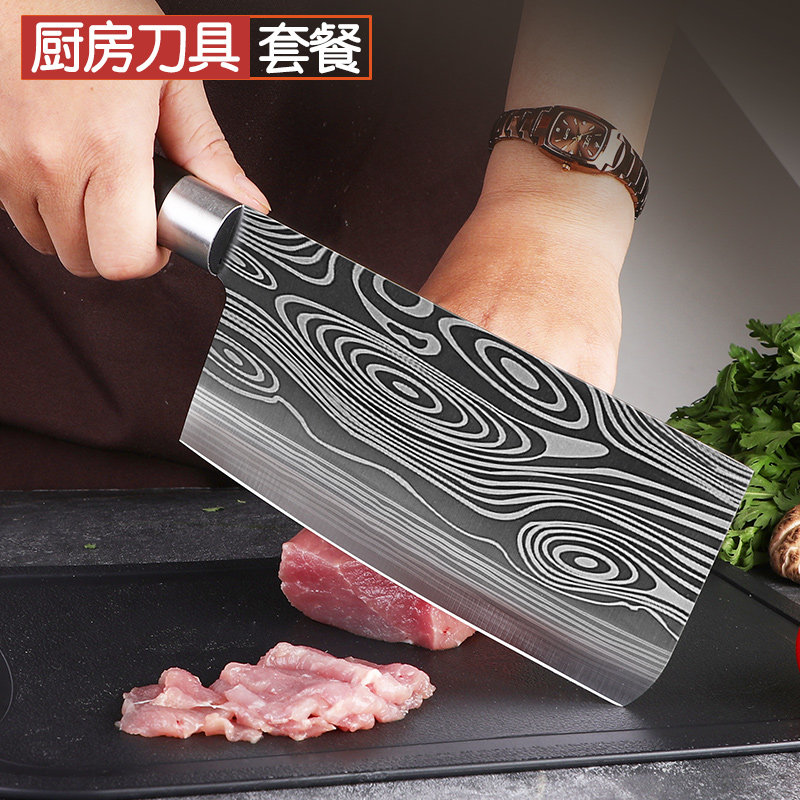 Opie Kitchen Knife Home Kitchen Knives Stainless Steel Slicing Knife Cut Meat Knife Ultra Quick Sharp Lady Cut Kitchen Knife Tool